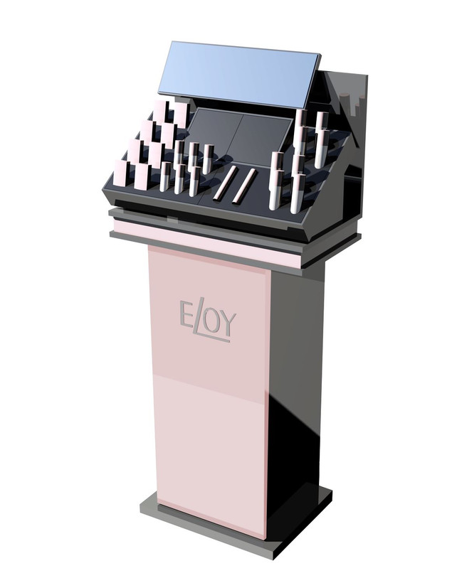 استند فروشگاهی لوازم آرایشی برند ELOY